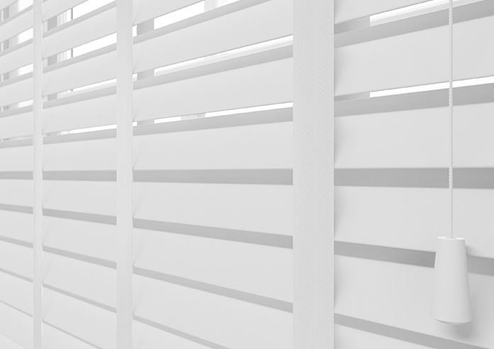 Ecowood Deluxe, Frost White Satin - Venetian Blind - Image 4